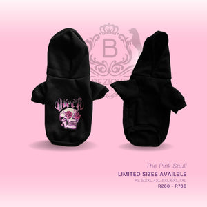 Bezique Jersey - "The Pink Scull" Hoodie