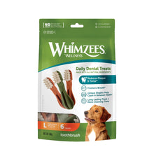 Load image into Gallery viewer, Whimzees Toothbrush Daily Dental Treats
