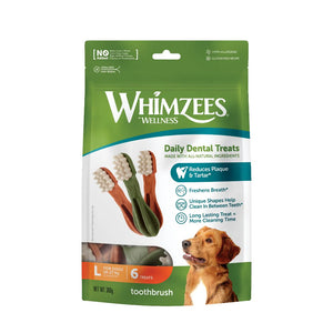 Whimzees Toothbrush Daily Dental Treats