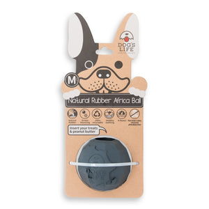 Dog's Life Rubber Africa Ball