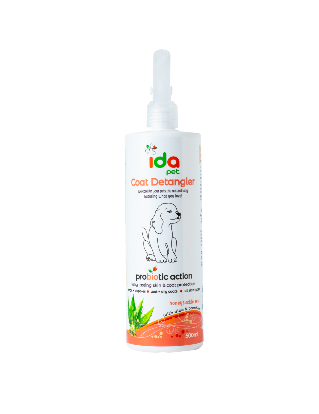 Ida Pet - Coat Detangler for Dogs and Puppies - Honeysuckle Zest