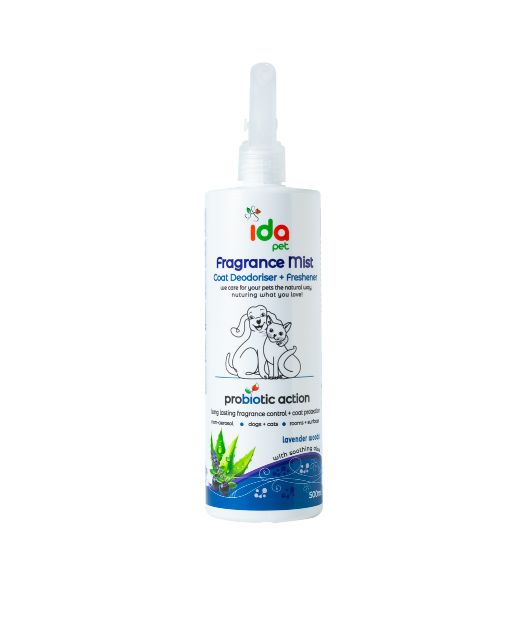 Ida Pet - Fragrance Mist Coat Deodoriser & Freshener- Lavender Woods