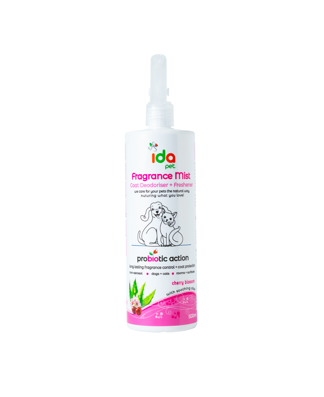 Ida Pet - Fragrance Mist Coat Deodoriser & Freshener- Cherry Blossom
