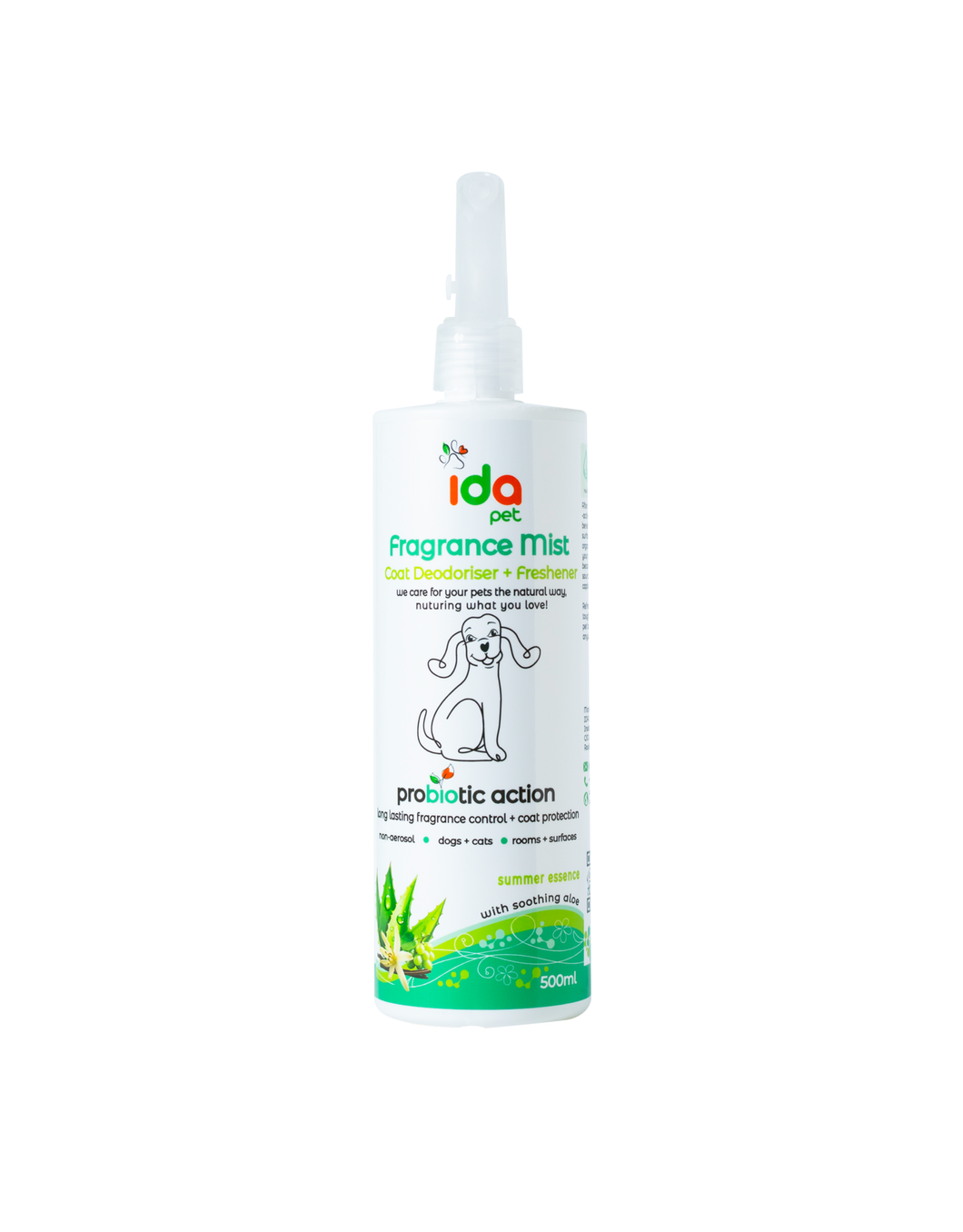 Ida Pet - Fragrance Mist Coat Deodoriser & Freshener- Summer Essence