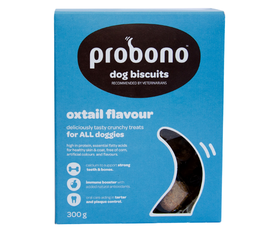 Probono Oxtail Flavoured Dog Biscuits