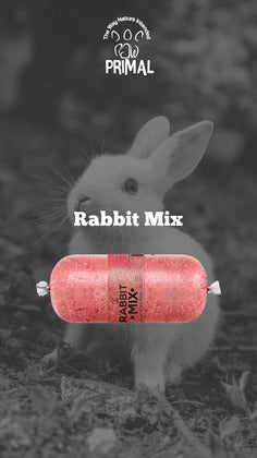 Primal Raw Rabbit Mix