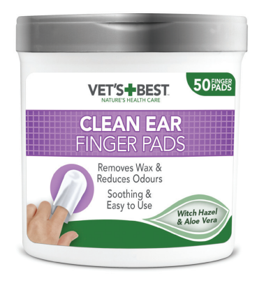 Vets Best Clean Ear Finger Pads