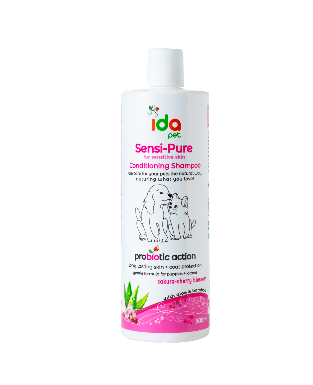 Ida Pet - Sensi Pure Conditioning Shampoo - Puppies & Kittens – Cherry Blossom