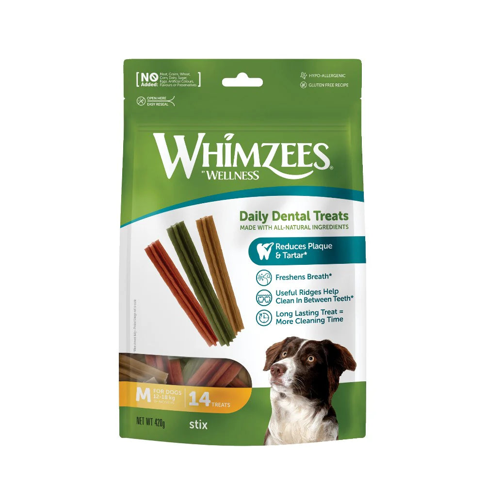 Whimzees Stix Daily Dental Treats