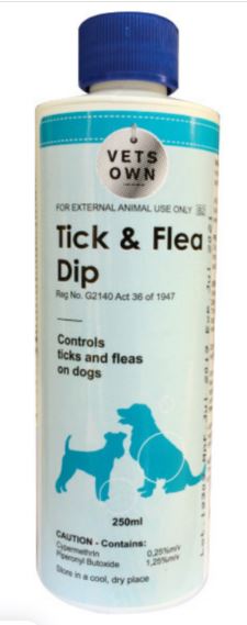 Vets Own Tick and Flea Dip