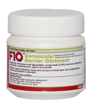 F10 Germicidal Barrier Ointment