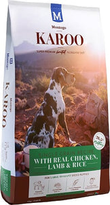 Montego Karoo Puppy Dry Dog Food Chicken and Lamb