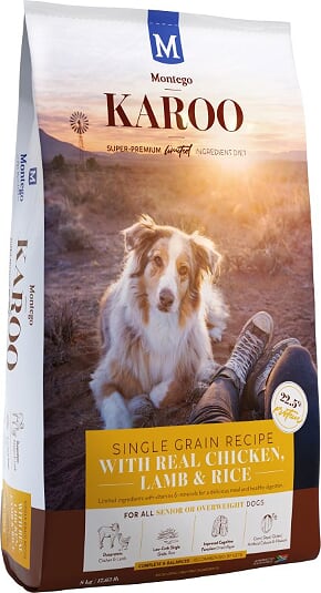Montego Karoo Senior Dry Dog Food Chicken and Lamb